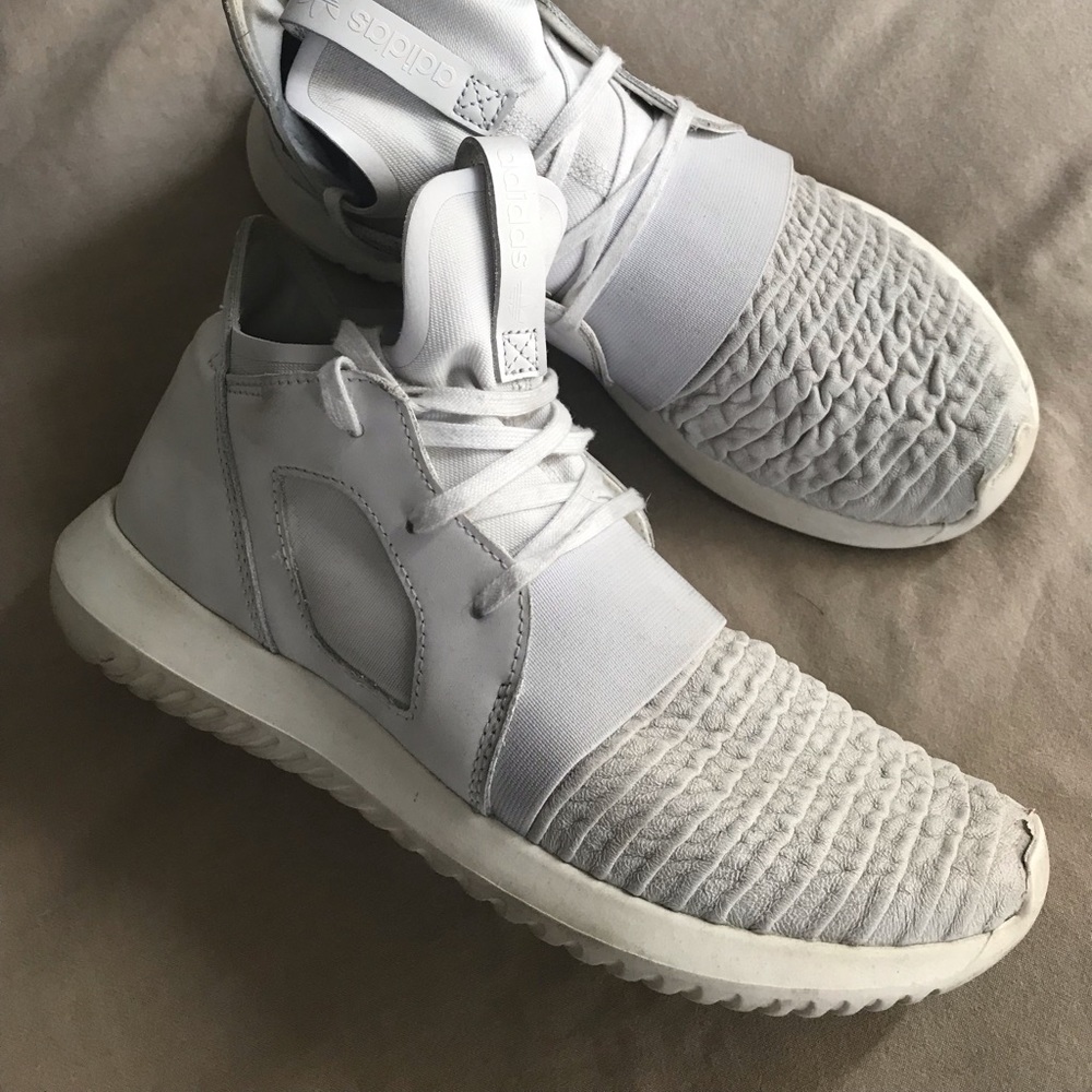 Limited edition white adidas